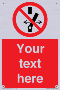 Custom prohibition Do not alter the state of the switch